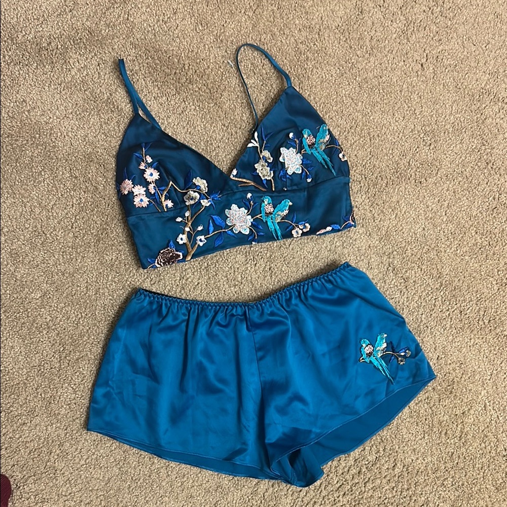 NWOT Bralette & Shorts Set